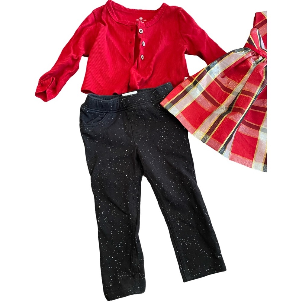 Bundle of 4 girls dress clothes 12 Months - Picture 4 of 4